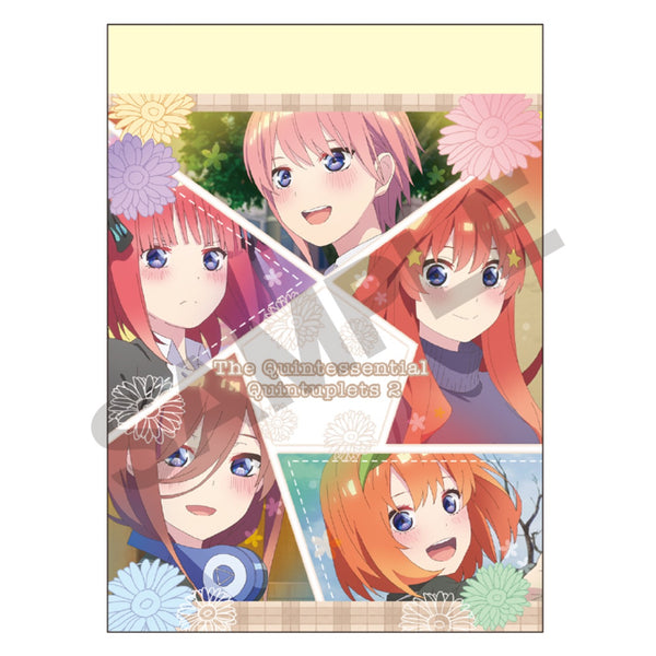 『五等分の花嫁∬ 』ミニメモ フラワー